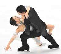 　熱演する村元哉中、高橋大輔組（撮影・高部洋祐）