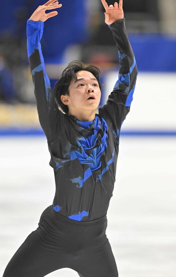 故障から約9カ月ぶり実戦 鍵山優真は8位「すごく悔しい」左足