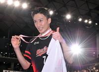 　男子シングルス決勝を制し、５度目の優勝を果たした桃田賢斗（撮影・伊藤笙子）