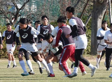 帝京大、早大が最終調整大学ラグビー８日決勝