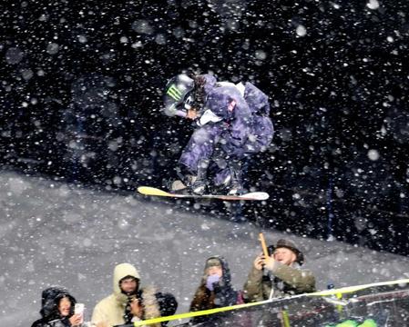 　スノーボード男子ハーフパイプで６位だった平野歩夢（共同）