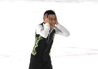 演技を終え頭を抱える織田信成