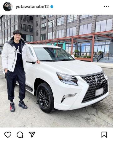 　渡辺雄太のインスタグラム＠ｙｕｔａｗａｔａｎａｂｅ１２より