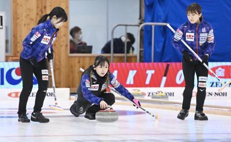 ロコ・ソラーレ、首位で決勝Ｔへ　カーリング日本選手権