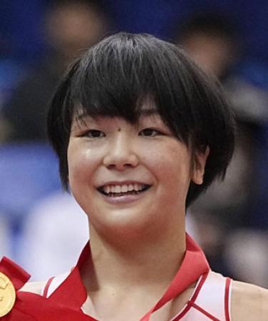 　レスリング女子の藤波朱理選手