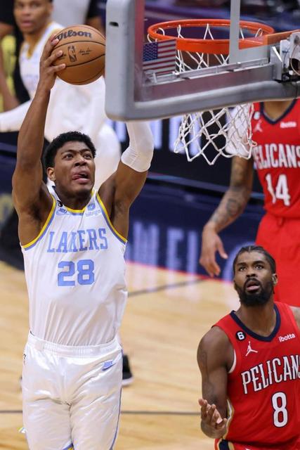 八村塁が４戦連続スタメン　８得点５リバウンド　レーカーズは痛い逆転負け