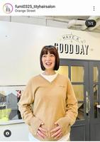 　スタイリストの文山勝典さんのインスタグラム（＠ｆｕｍｉ０３２５＿ｔｉｔｙｈａｉｒｓａｌｏｎ）から