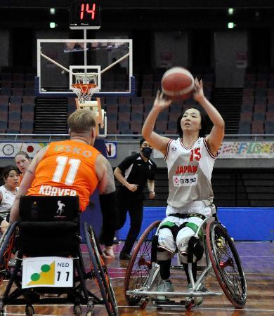 車いすバスケ、日本は黒星発進　女子の国際親善大会が開幕