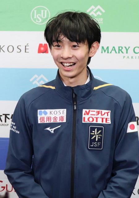 島田高志郎はＳＰ１０位発進　４回転回避の連続ジャンプでミスも「選択に満足」