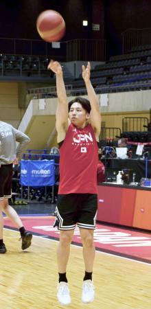 バスケ男子日本、イラン戦へ調整　Ｗ杯イヤー初戦
