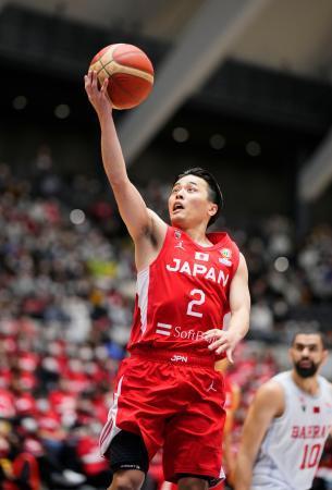 バスケ、日本はバーレーンに快勝　Ｗ杯予選最終戦、通算７勝５敗