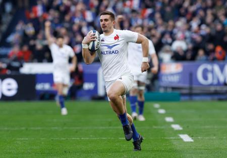 フランスがスコットランド下す　ラグビーの欧州６カ国対抗