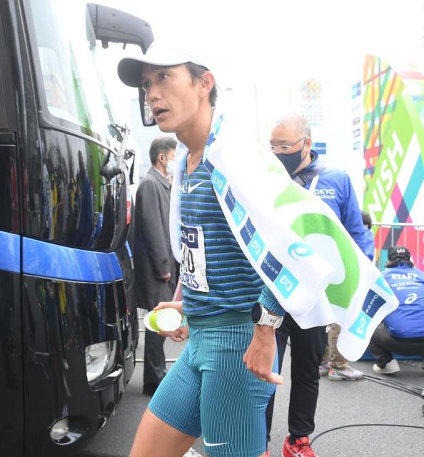 前日本記録保持者の大迫傑 終盤右脇腹痛で失速も貫禄の2時間6分台 MGC出場権を獲得