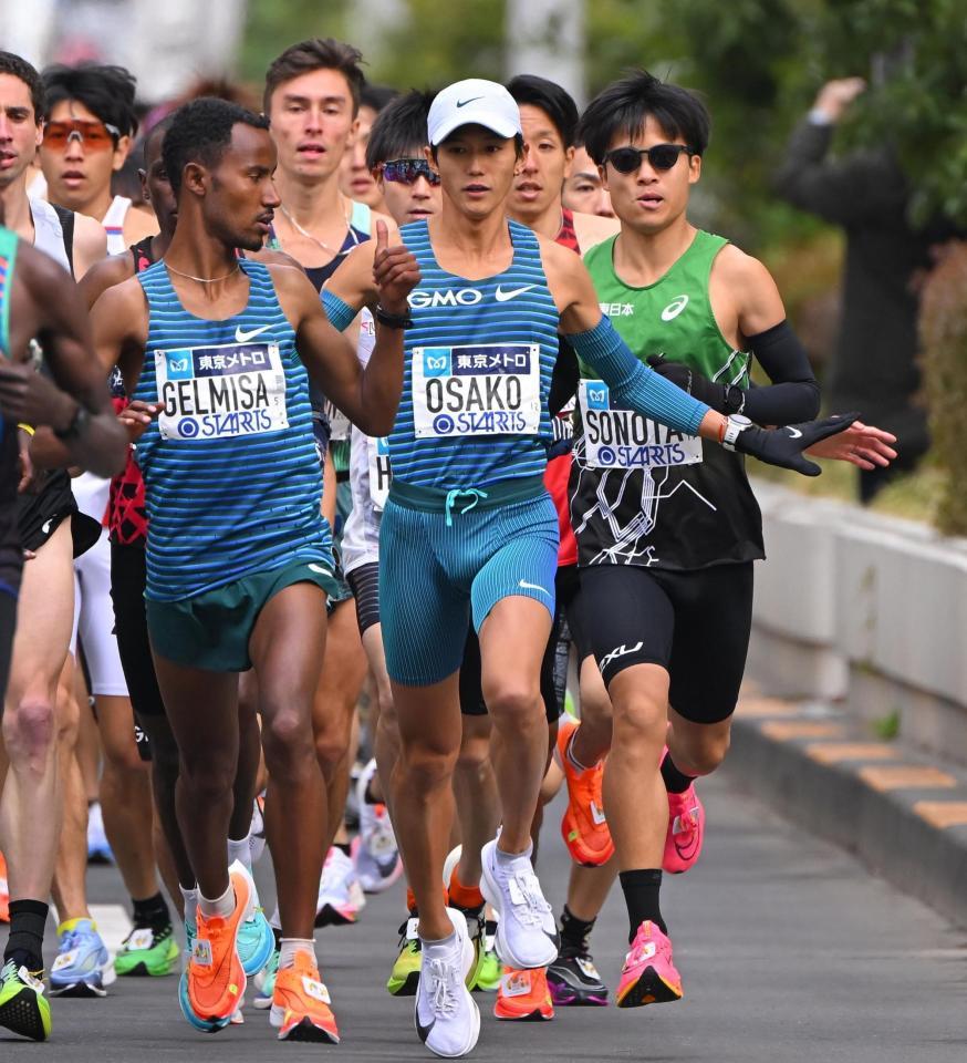 　スタートする大迫傑（撮影・堀内翔）