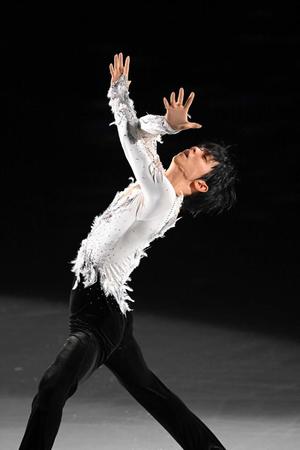 　ｎｏｔｔｅ　ｓｔｅｌｌａｔａを開催した羽生結弦さん（撮影・堀内翔）