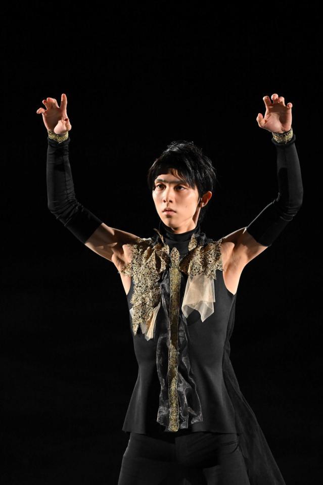 　notte stellataを開催した羽生結弦さん＝セキスイハイムスーパーアリーナ（撮影・堀内翔）