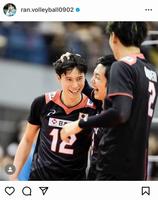 　高橋藍のインスタグラム＠ｒａｎ．ｖｏｌｌｅｙｂａｌｌ０９０２より