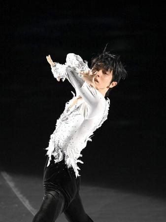 　notte stellataを開催した羽生結弦さん（撮影・堀内翔）