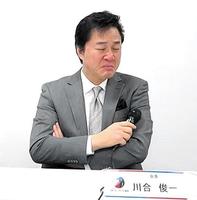 　胃がんで死去した藤井直伸さんを想い、言葉を詰まらせて号泣する川合俊一会長