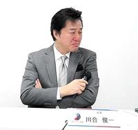　胃がんで死去した藤井直伸さんを想い、言葉を詰まらせて号泣する川合俊一会長