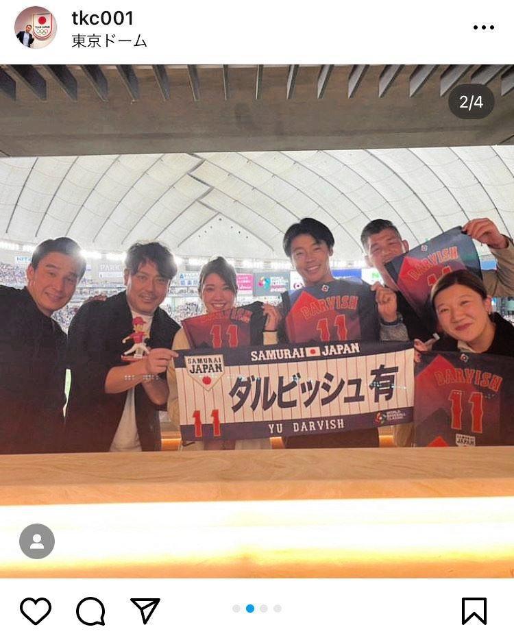 　松田丈志さんのインスタグラム＠ｔｋｃ００１より