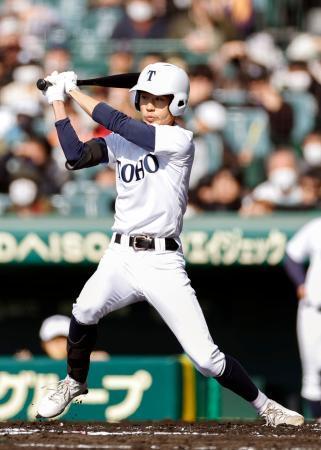 東邦６-３鳥取城北　東邦、小技生かす