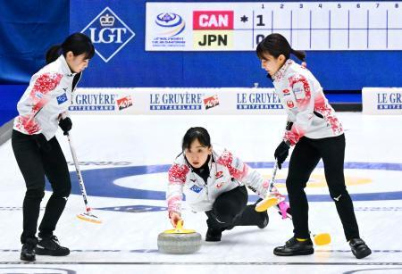 日本、準決勝進出逃す　カーリング女子世界選手権
