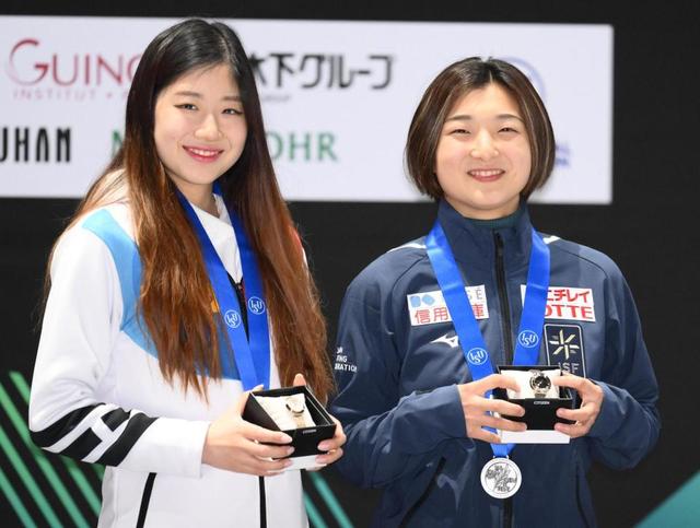 ２連覇の坂本花織にロシアメディアが質問「ロシア選手とこの先戦うことはモチベーションになる？」