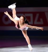 　エキシビションに出演した三原舞依（撮影・堀内翔）