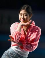 　エキシビションに出演したイ・ヘイン（撮影・堀内翔）