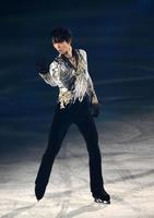 　「スターズ・オン・アイス」に出演した羽生結弦さん（撮影・堀内翔）