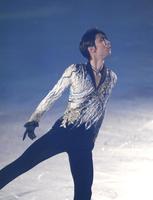 　「スターズ・オン・アイス」に出演した羽生結弦さん（撮影・堀内翔）