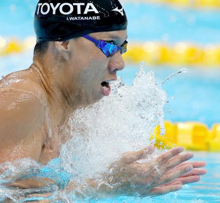 　優勝した渡辺一平