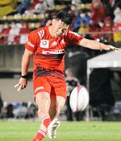 　前半、復帰戦でゴールを決める神戸のＳＯ李承信