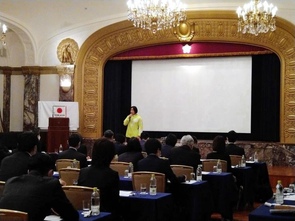 　企業に自己ＰＲをする元木咲良