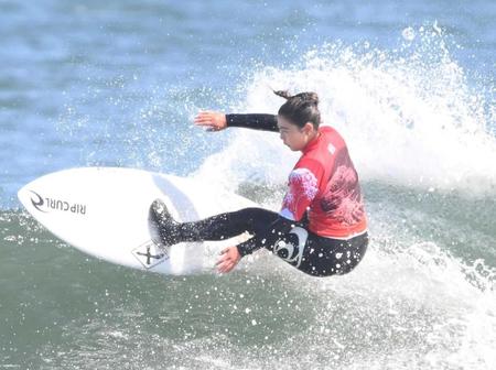 　決勝での都筑有夢路の試技