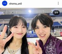 　宇野昌磨のインスタグラム（＠ｓｈｏｍａ＿ｕｎｏ）から