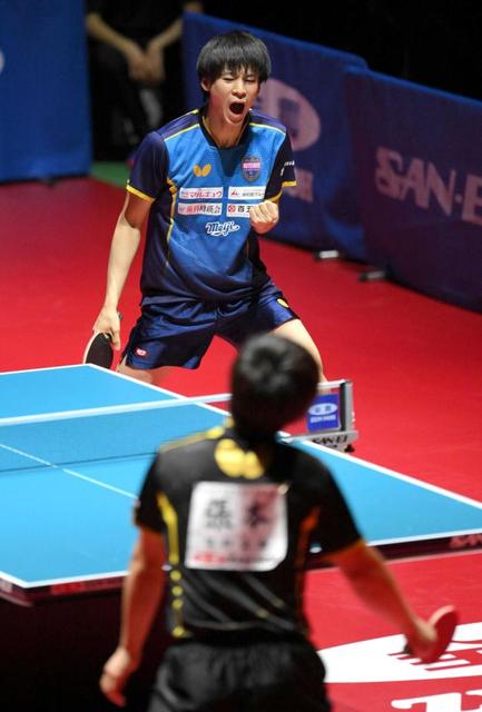 戸上隼輔“張本キラー”襲名　パリ五輪代表争いで２位浮上　世界選手権へ闘魂燃やした