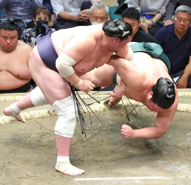 照ノ富士、朝乃山、明生が初日から６連勝！若元春は初黒星