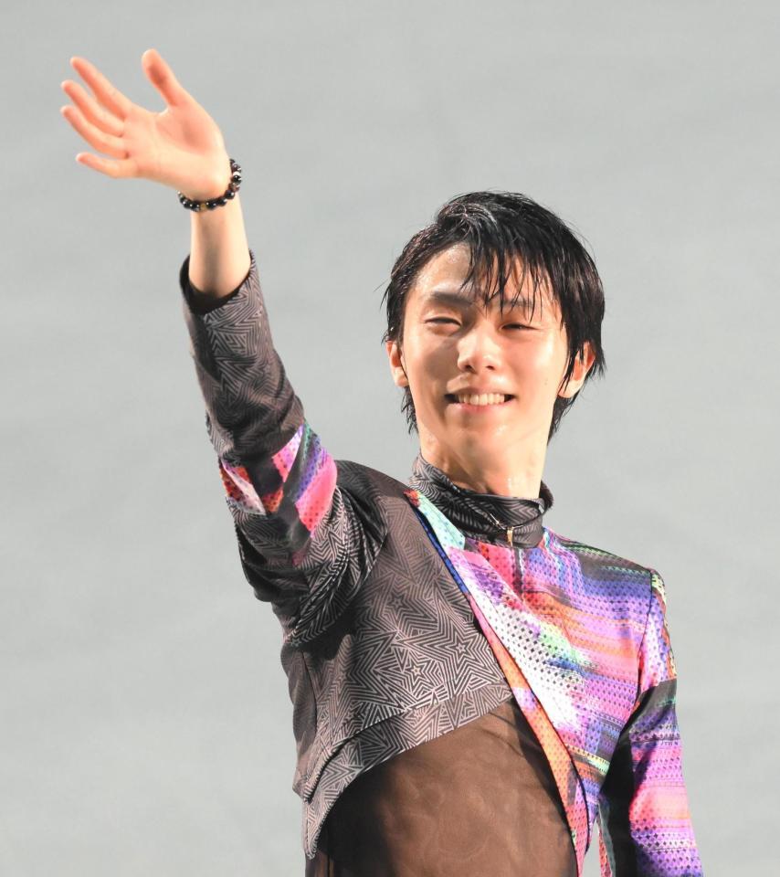 　ファンタジー・オン・アイスに出演した羽生結弦さん（撮影・堀内翔）