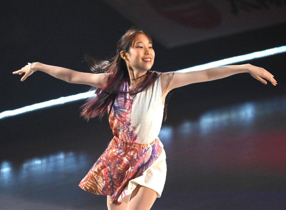 　ファンタジー・オン・アイスに出演した三原舞依（撮影・堀内翔）