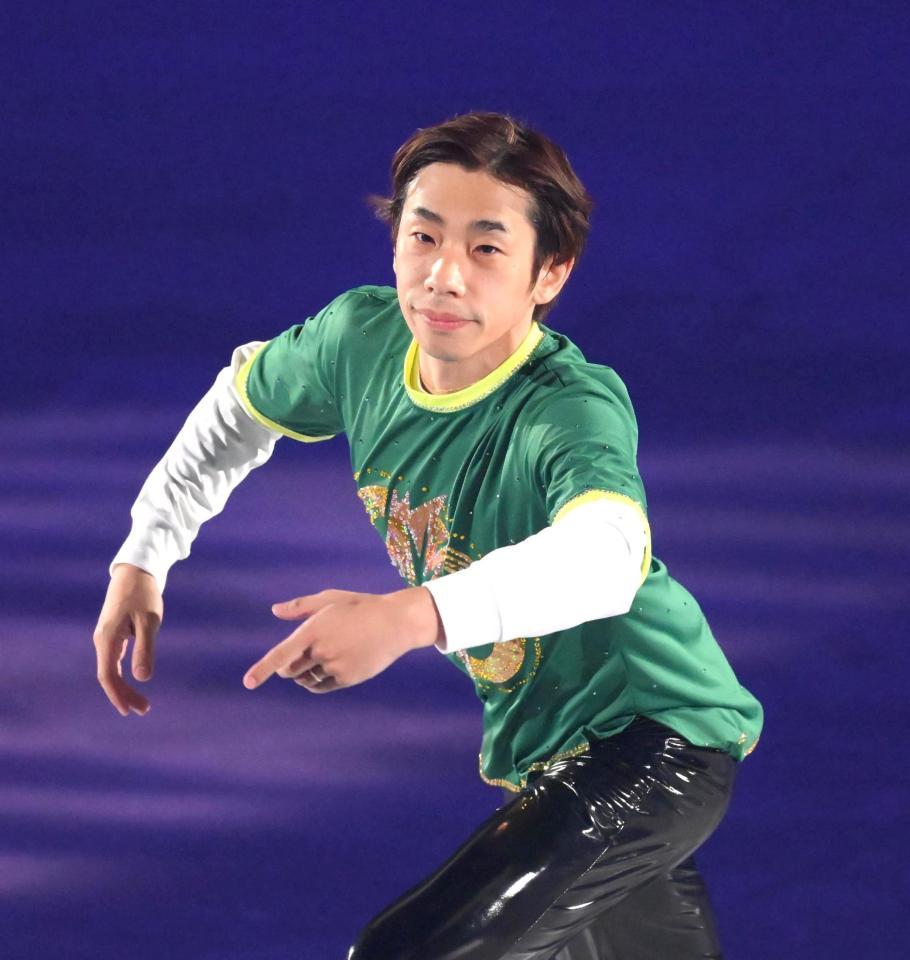 　ファンタジー・オン・アイスに出演した織田信成（撮影・堀内翔）