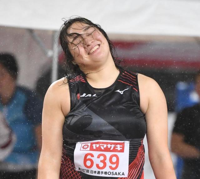 女子やり投げ　昨年の世界選手権銅の北口榛花がまさかの２位　３連覇ならず　５投目で逆転の斉藤真理菜が５年ぶりＶ