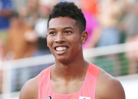 サニブラウンが余裕の走りで今季自己ベスト１０秒１３「スイッチまったく入ってなかった」も全体１位で準決へ