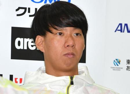 競泳・渡辺一平　２位に約４秒差の圧倒Ｖ　７月の大一番へ向けて「金メダルを取りたい」