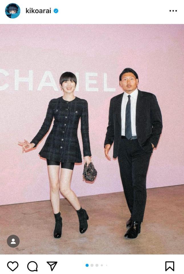 新井貴子のインスタグラム＠ｋｉｋｏａｒａｉより