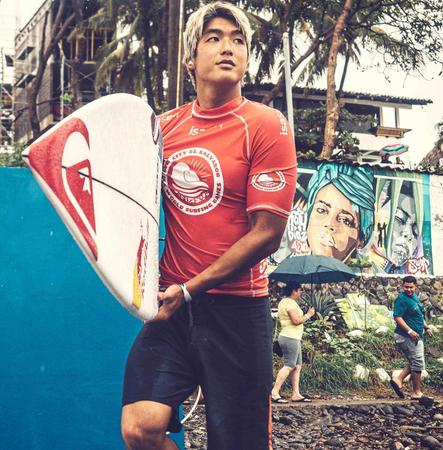 　サーフィンＷＧ最終日の五十嵐カノア（ＩＳＡ／Ｐａｂｌｏ　Ｆｒａｎｃｏ提供）