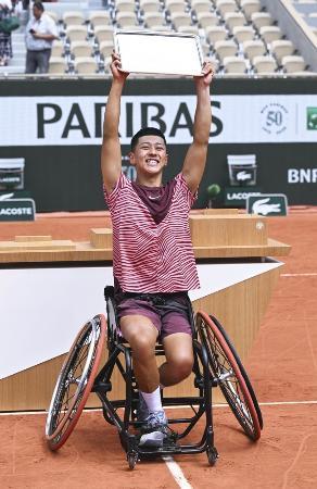 小田凱人、史上最年少で１位に　車いすテニス世界ランキング