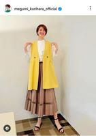　栗原恵さんのインスタグラム＠ｍｅｇｕｍｉ＿ｋｕｒｉｈａｒａ＿ｏｆｆｉｃｉａｌより