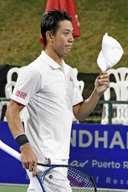 錦織圭が４強入り　世界ランク２５４位のウォルトンをストレートで圧倒　１年８カ月ぶり復帰大会で貫禄